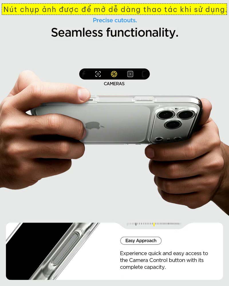 Ốp lưng iPhone 17 Pro Max Spigen Ultra Hybrid 7